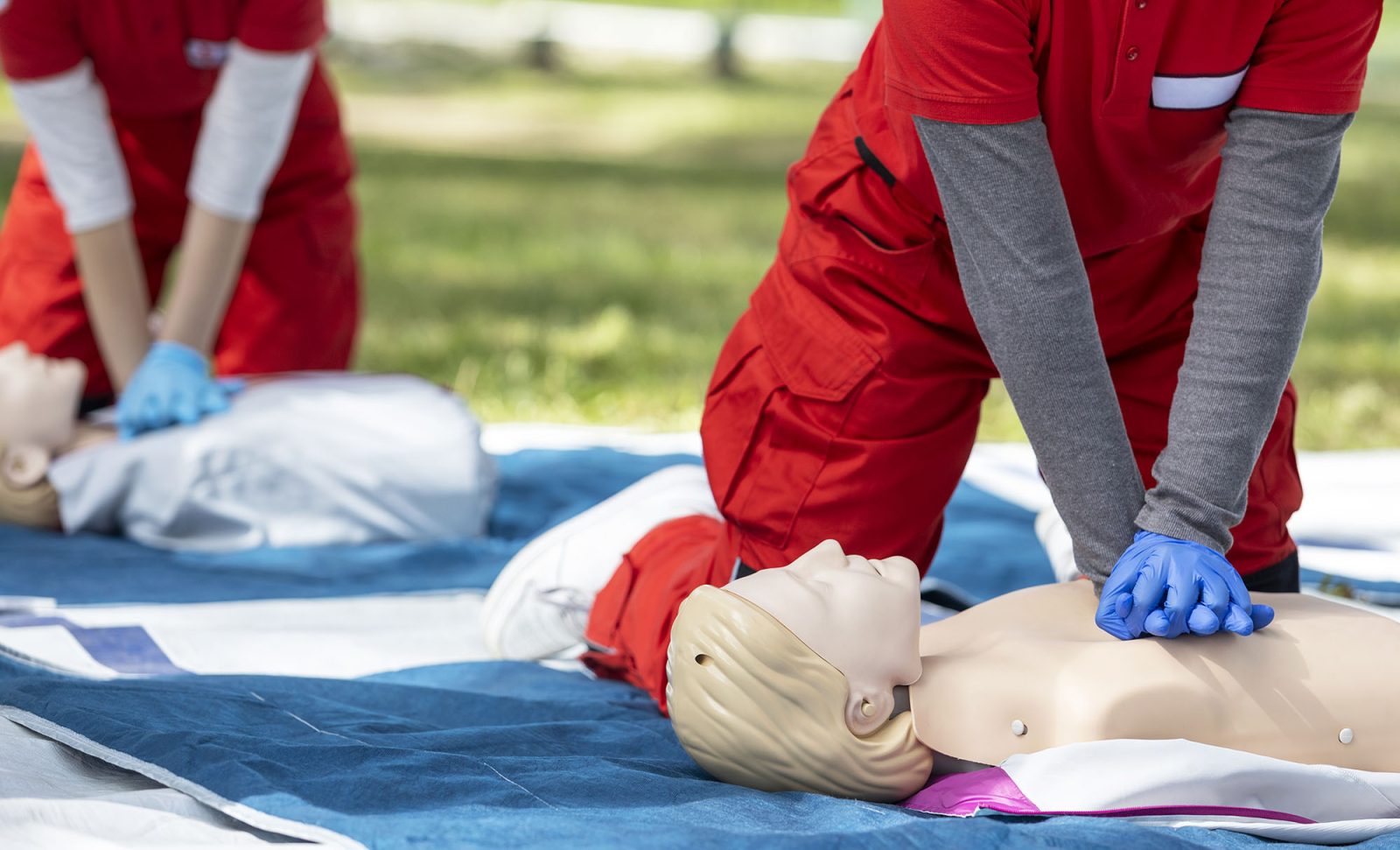 CPR or Cardiopulmonary resuscitation and first aid class