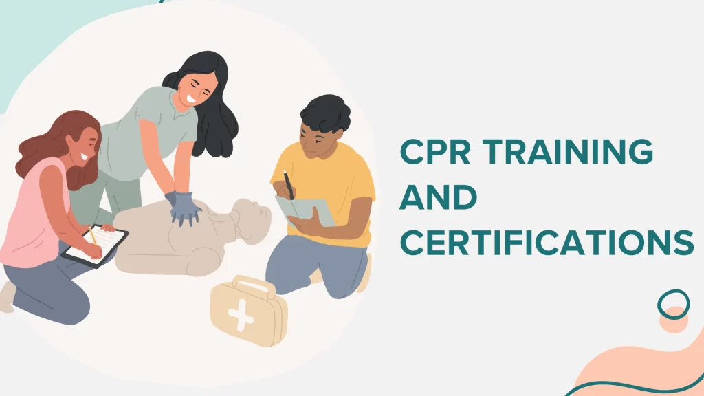 CPR training and certifications