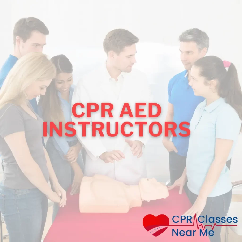 CPR AED Instructor